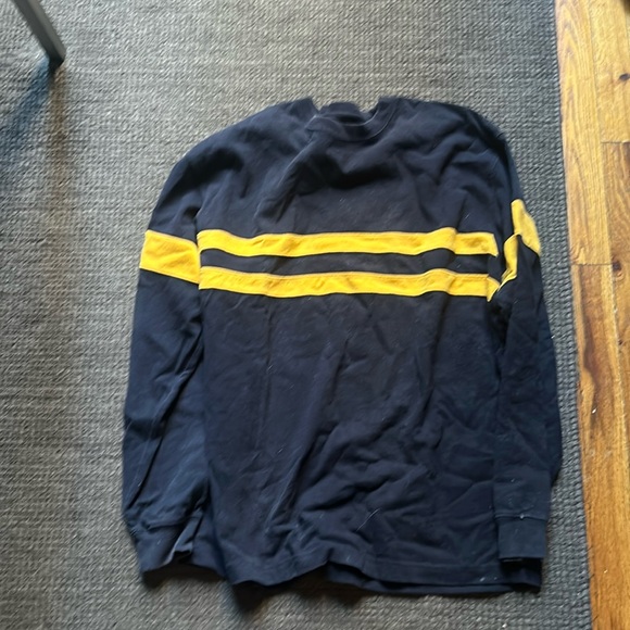 Vintage late 90’s Abercrombie & Fitch navy sweatshirt - Picture 1 of 4